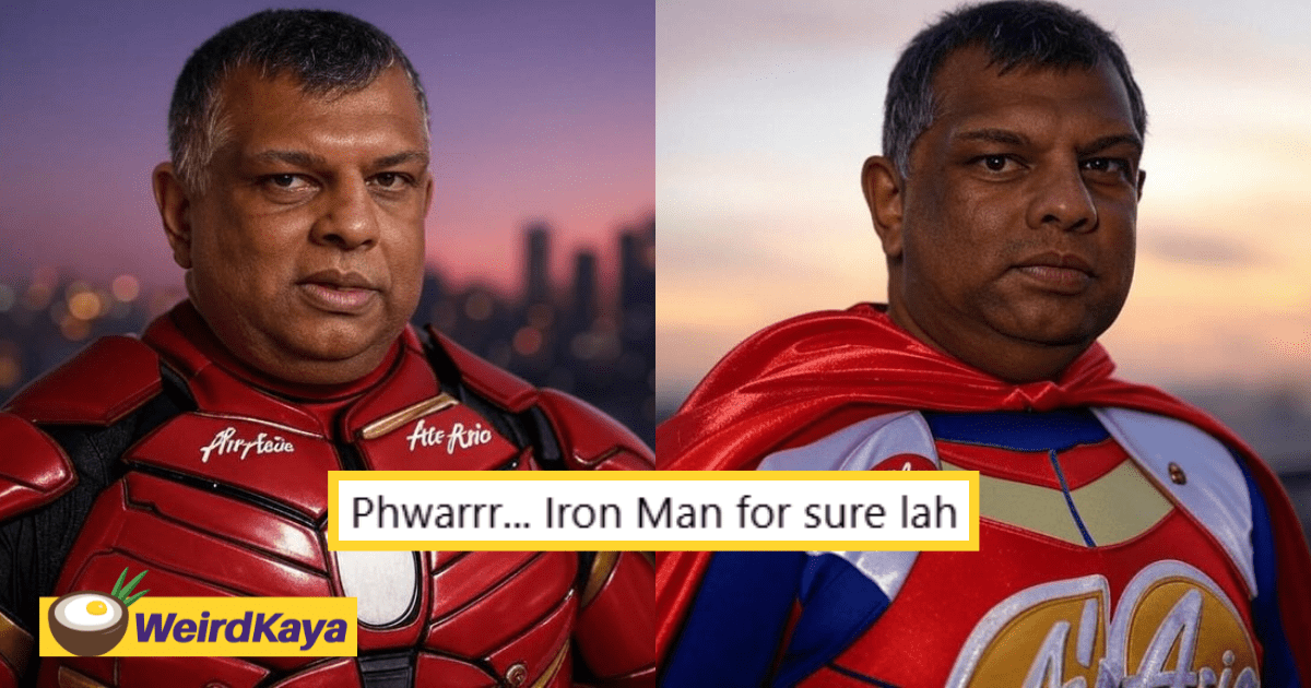 Tony Fernandes Turns Superhero With AI-Generated Suits, Netizens Are Loving It