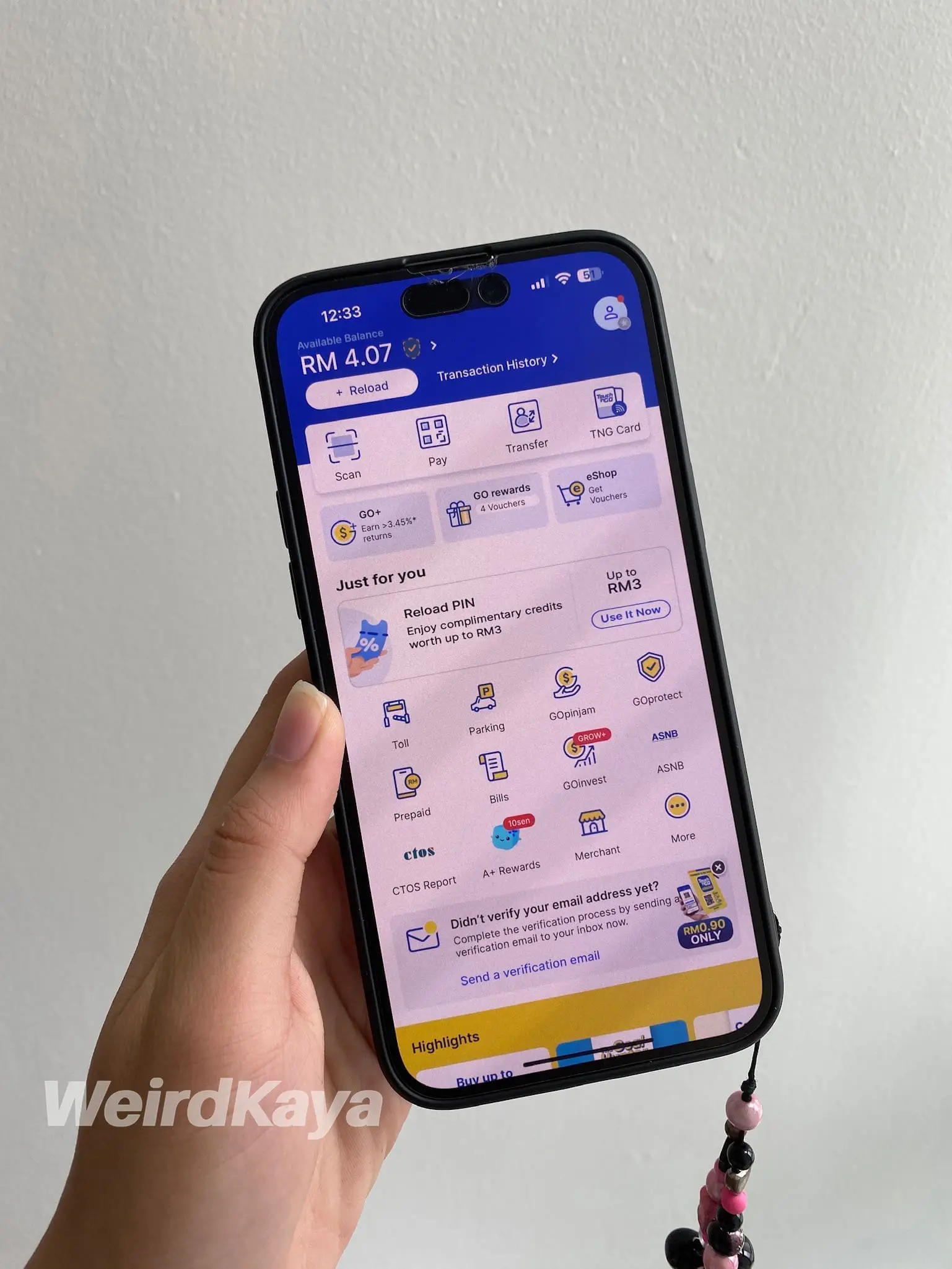 touch n go ewallet Tng