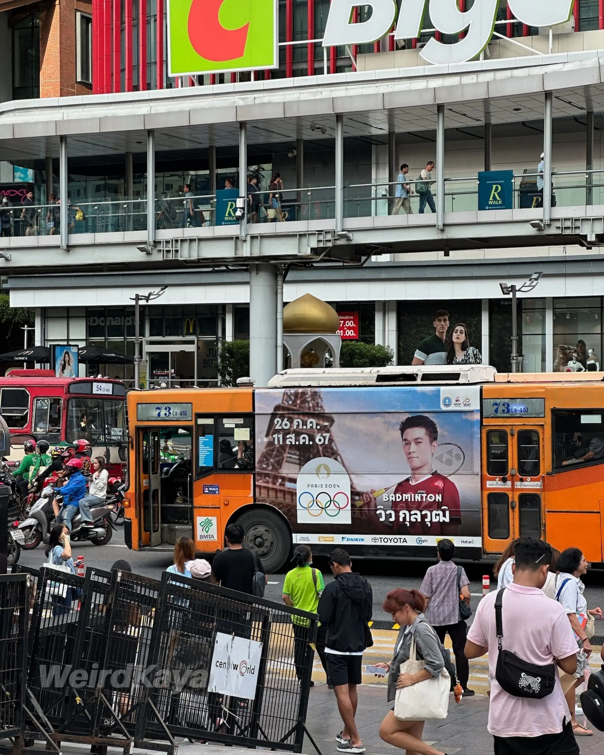Tourists in Thailand