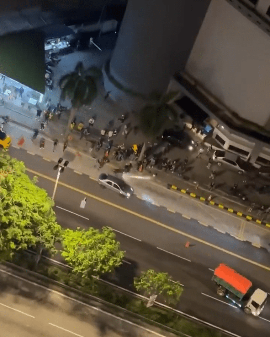 Toyota Vios rams into crowd