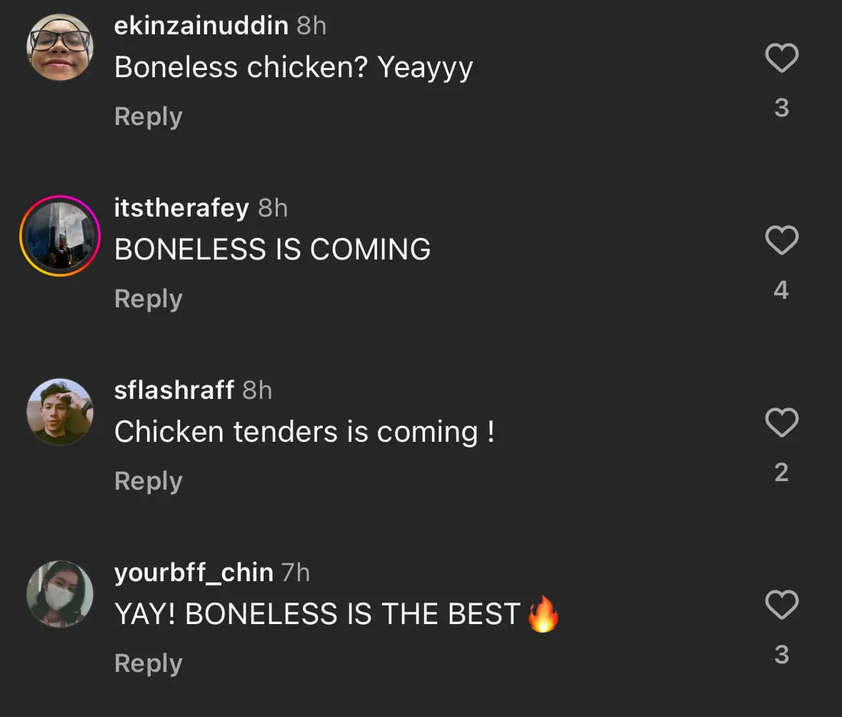 TULANG MEKDI RESIGNS COMMENT