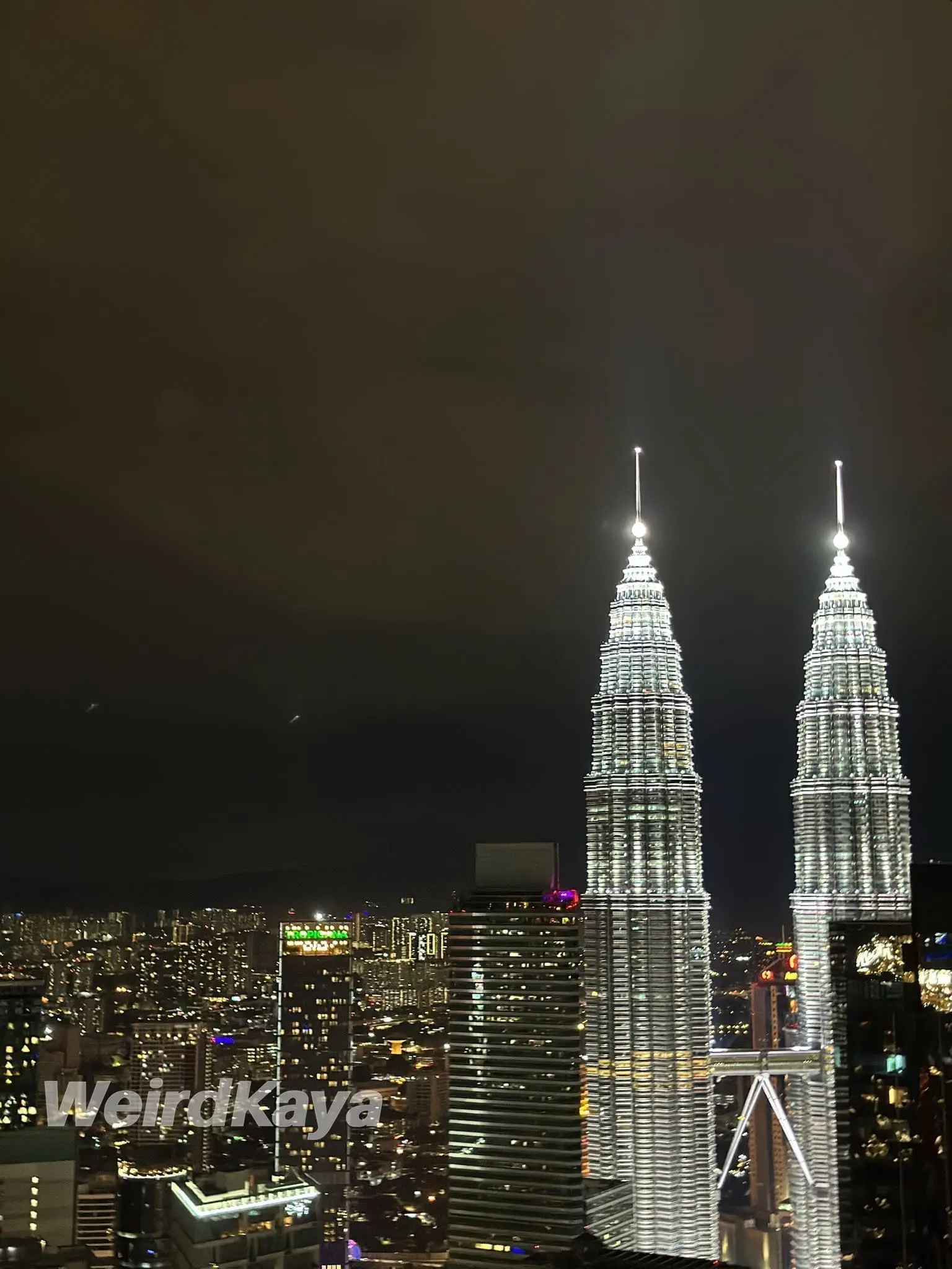 Twin Towers View From The Vertigo KL (2)