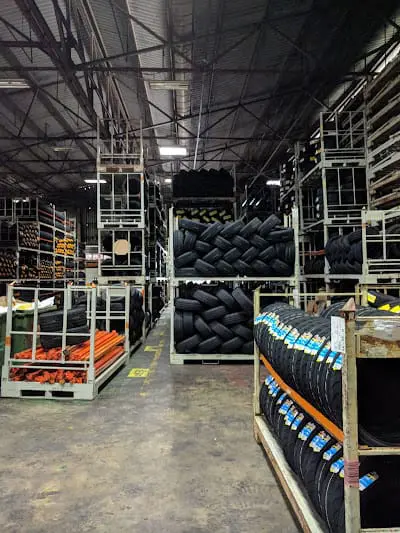 Tyres inside Continental Kedah plant