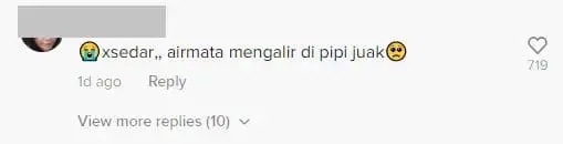 from the video crying at his sister's grave