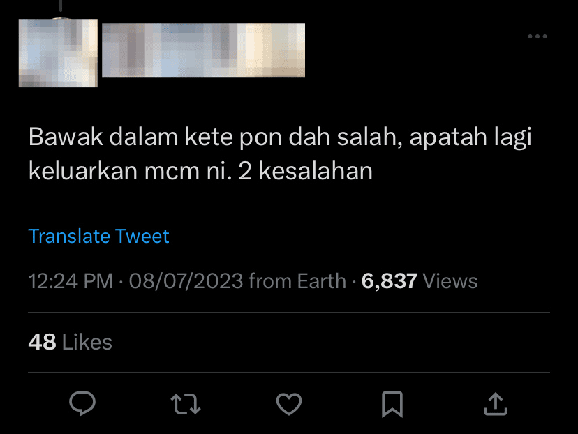 Netizens weigh in on man who threatens motorist with samurai