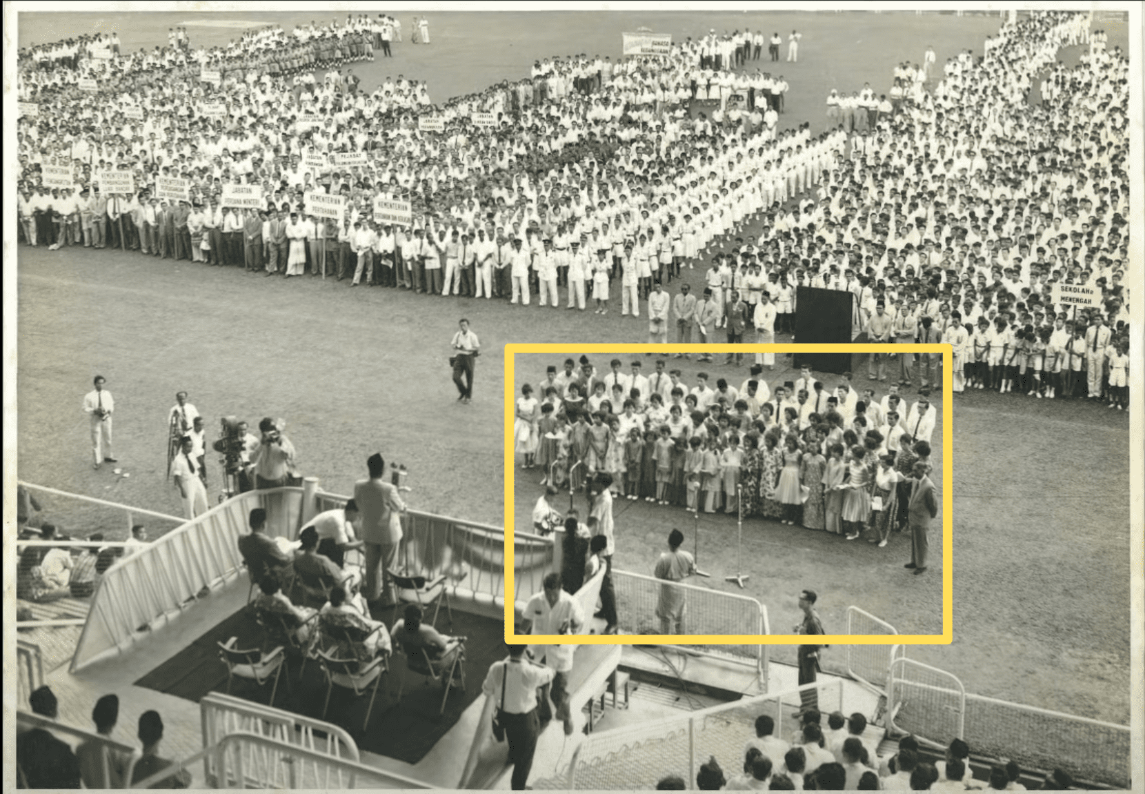 40 vocalists from school and church choirs in KL