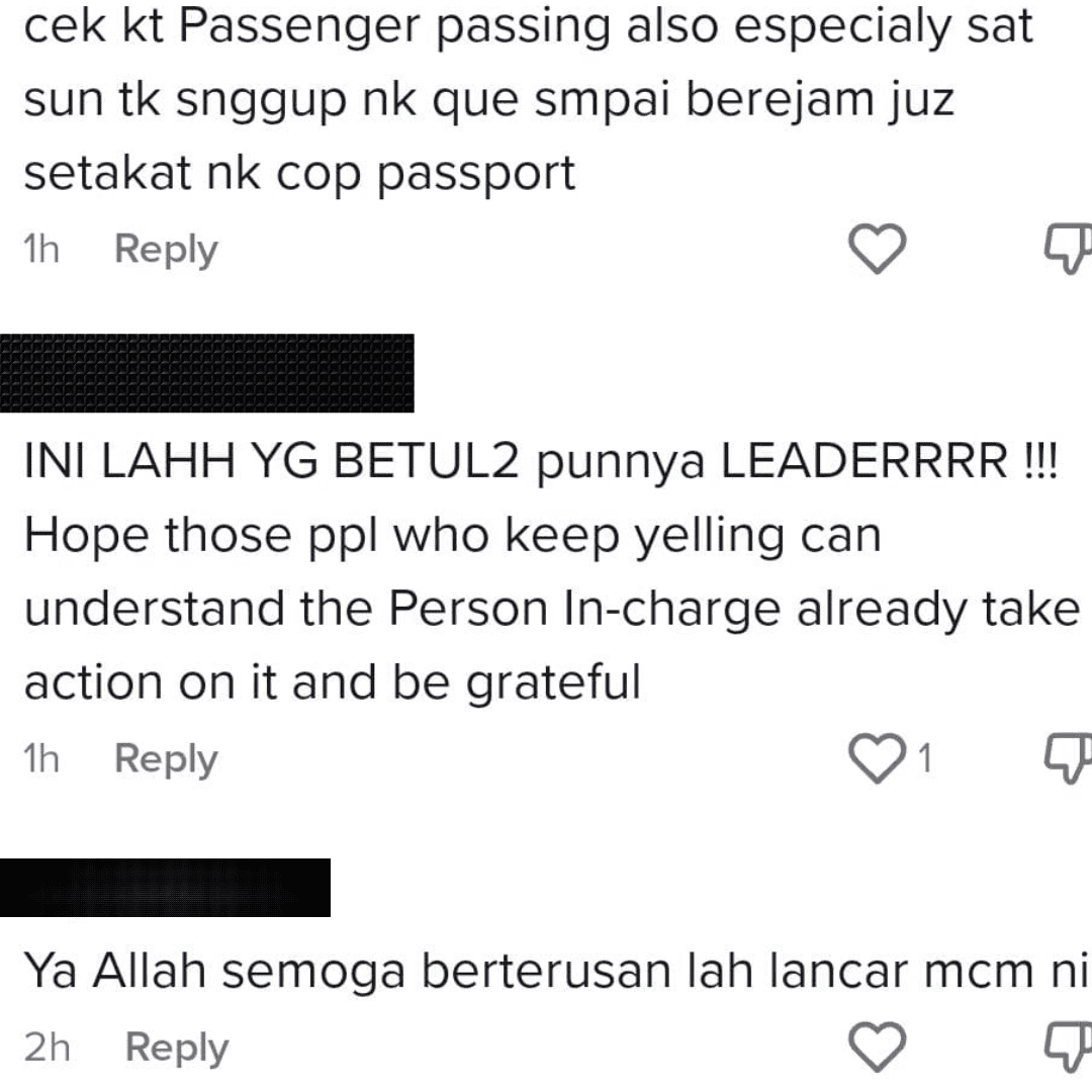 Johor MB 'Spotchecks' JB Customs, Reprimands Staff For Having Only One Motorcycle Lane Open comment 2