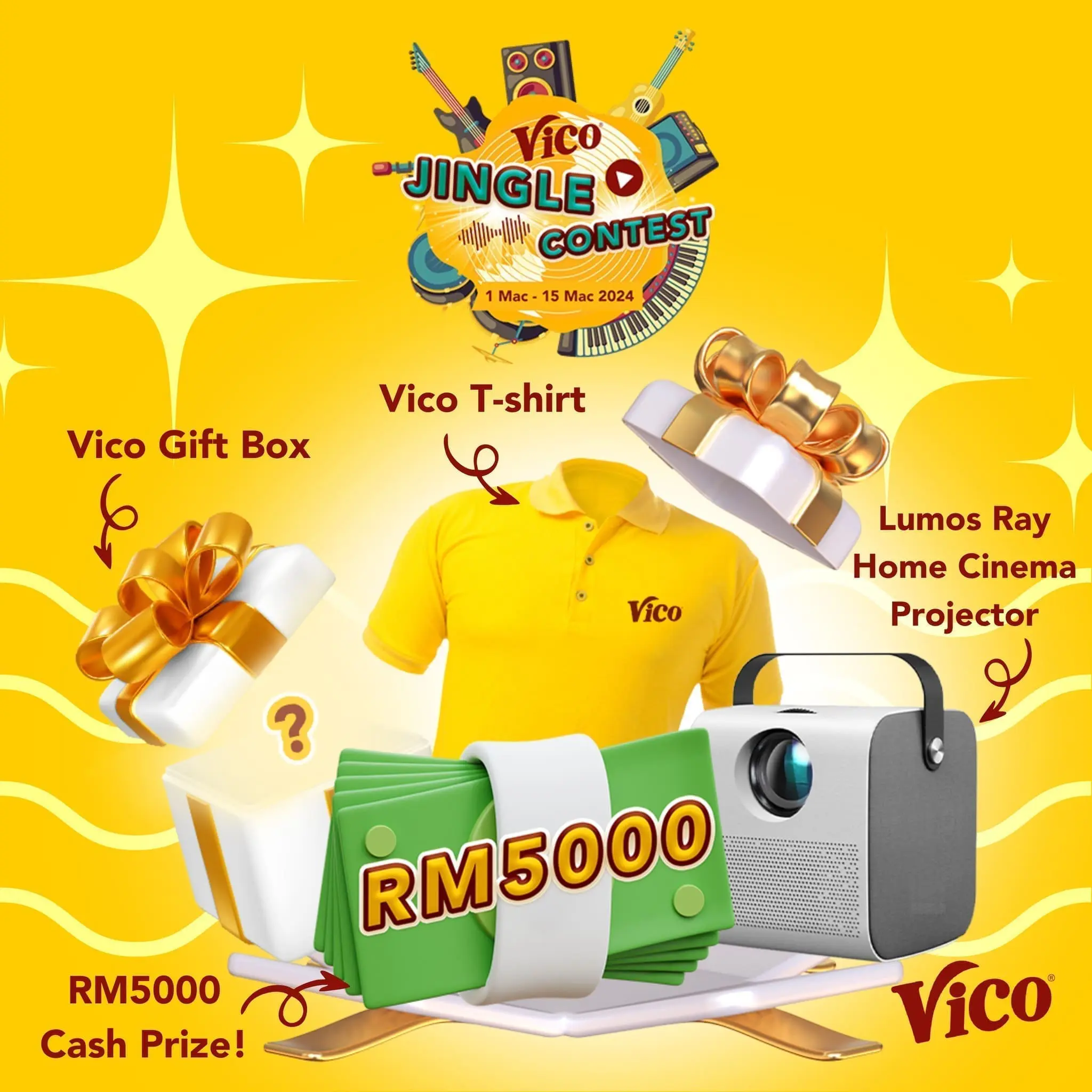 VICO Jingle Contest Prize Poster