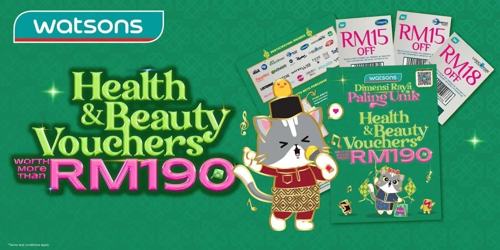 watsons health and beauty vouchers