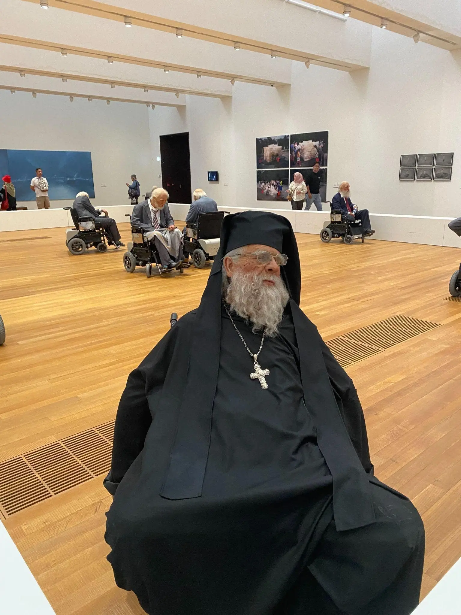 Wax status on wheelchair