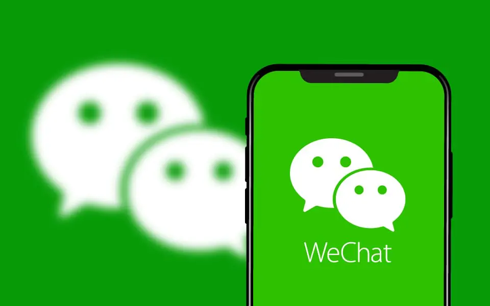WeChat app
