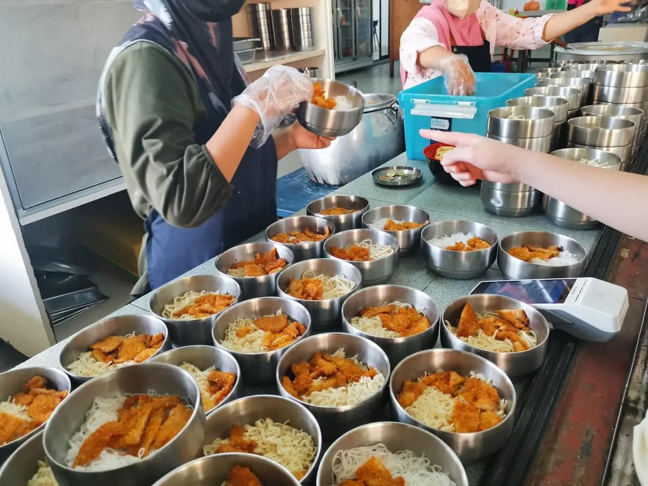 Western Pasta in Yoke Kuan Canteen