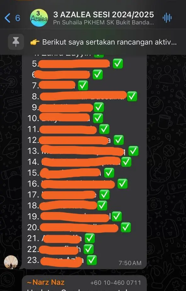 Whatapp group fund raising