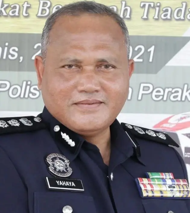 Ipoh District Police Chief, Assistant Commissioner Yahaya Hassan