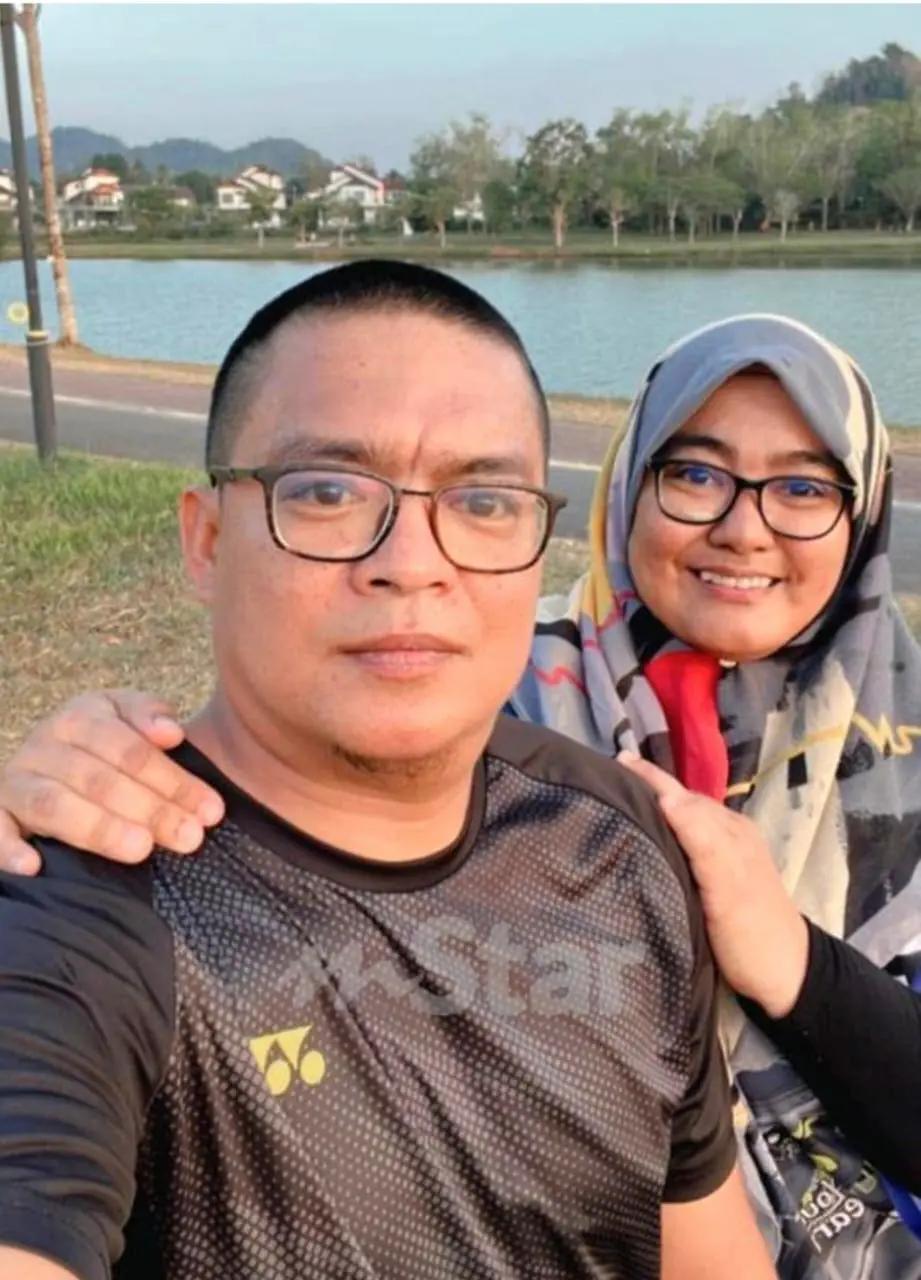 M'sian man and his wife Nurul Fariza Che Nu
