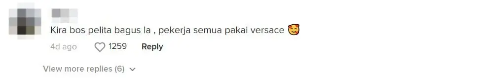 M'sians Amused By RM5,500 Versace Shirt That Resembles Nasi Kandar Pelita’s Uniform comment 1