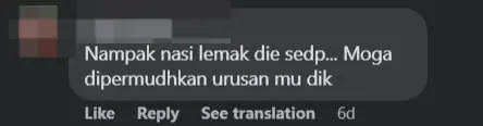 SPM Graduate With Heart Condition Wakes Up At 3am Daily To Sell Nasi Lemak At RM1.20 To Support His Injured Aunt comment 5