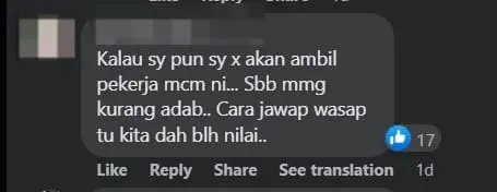 'Got Job?'- 17yo M'sian Applies For Job Without Resume Or Proper Manners, Gets Criticised By Netizens comment 3