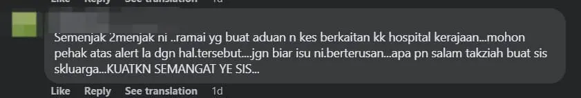 2yo M’sian Child Dies After Having Diarrhoea For 21 Times comment 3