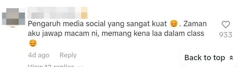 M'sian Student Writes 'Sebab Boleh Dik' Catchphrase On Exam Paper, Leaves Teacher Perplexed comment 2