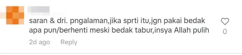 Indonesian Woman's Skin Blackens After She Used Skincare Product Which Had Mercury comment 1