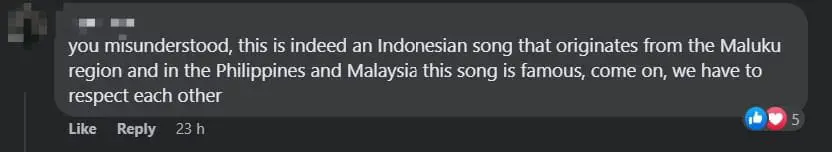Filipino Students Singing 'Rasa Sayang' Has M'sians & Indonesians Debating About Its Origin comment 3
