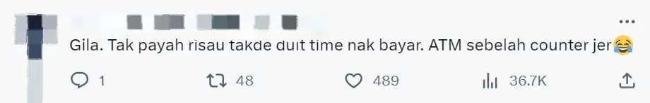 M'sian Mamak Restaurant Receives Praises For Installing An In-House ATM