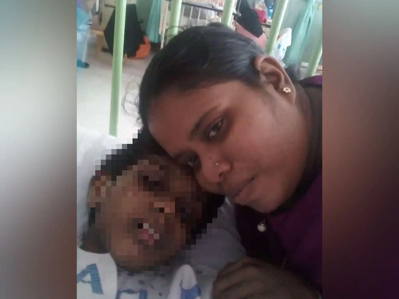 Navin Malaysian boy who got abused with his mum