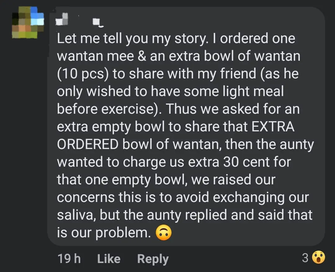 M'sian Angered By Melaka Restaurant Who Charged Him RM0.30 For An Empty Bowl