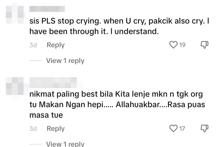 comment - China Student Bursts Into Tears After Eating Pizza For The First Time At M’sian Uni