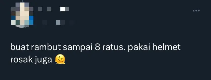 M'sian Man Allegedly Flees From Hair Salon After Getting RM890 Bill comment 3