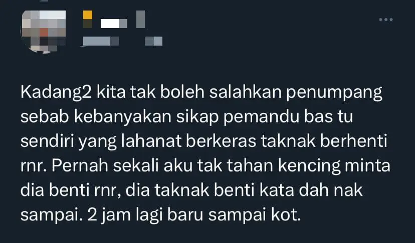 M'sian Bus Driver Tells Off Foreign Man Who Allegedly Pooped On The Bus comment 3