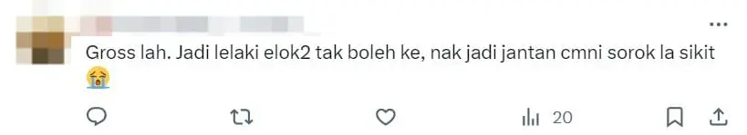 M'sian Netizens Slam Male University Student For Wearing Controversial Backless White Shirt To Lecture