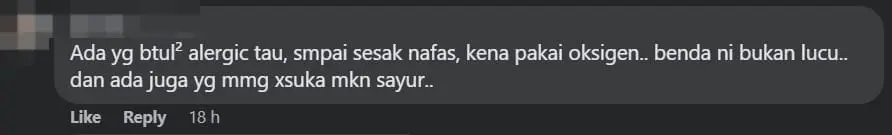 "If I Eat Them, I Will Die" – M'sian Customer Wittily Requests Veggie-Free Fried Rice In Order Note