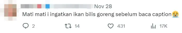 M'sian Man Stunned After Paying RM2 For Banana Fritters Which Looked Like Ikan Bilis