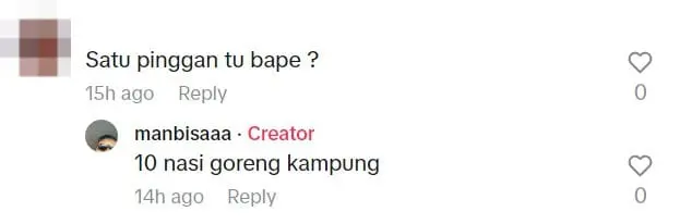 M'sian Man Stunned By RM10 Fried Rice Which Is Big Enough To Feed 3 People