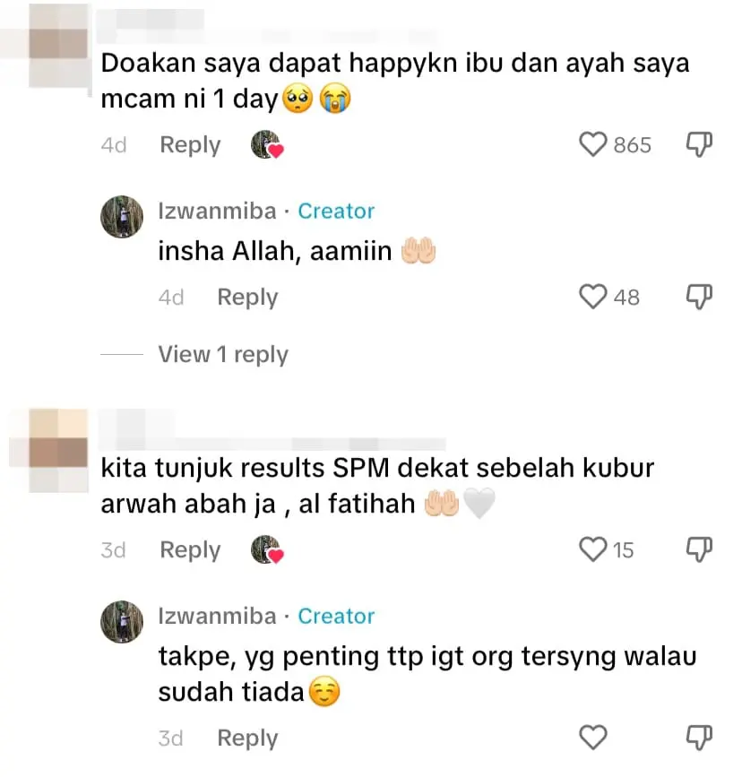 USM Graduate Honours Father’s Sacrifice At Convo By Putting Him On His Robe, Netizens Touched comment 3