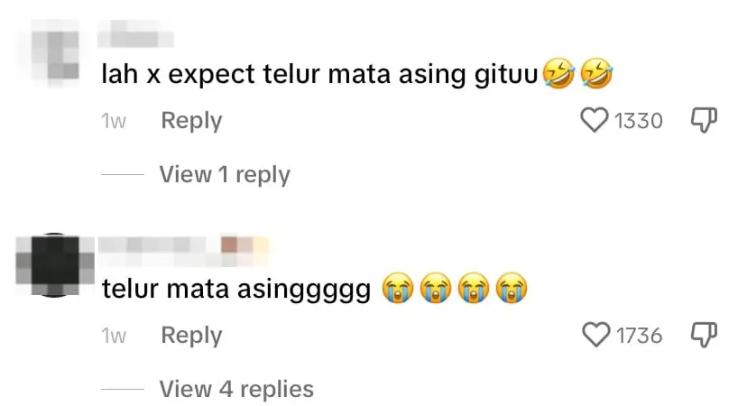 M’sian Woman Speechless After Her Request For Fried Egg To Be Put Separately Get Taken Literally