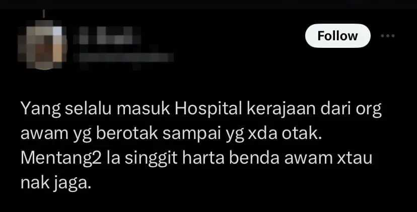 Deteriorating Wheelchairs At Johor Hospital Spark Concern, MOH To Take Action comment 3