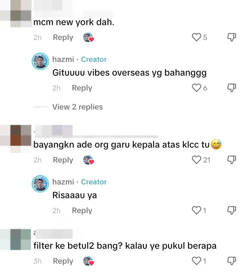 Viral Video Shows KLCC Surrounded By Snow, M'sian Netizens Amused comment 2