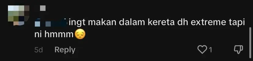 M’sian Man Eats Nasi Campur While Taking A Dip Inside River comment 2