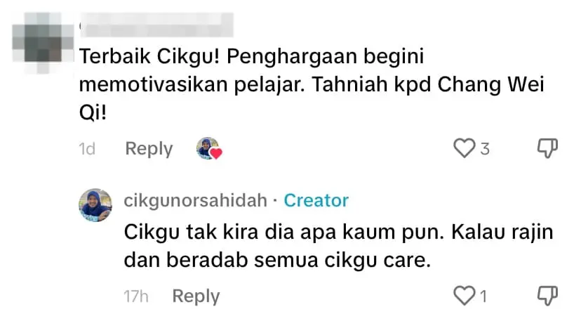 Netizen comment