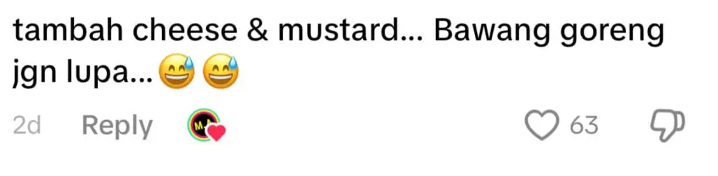 netizen comment - indomie on topped of latte