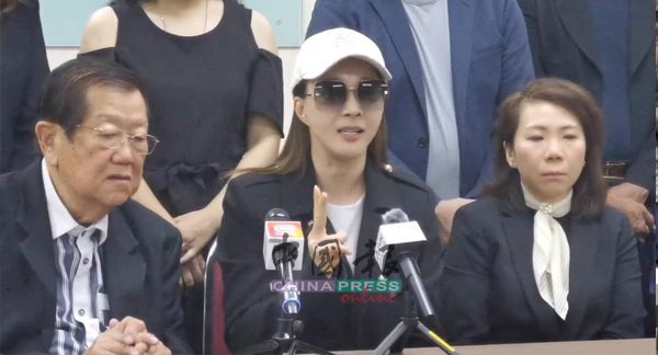 Winnie Kok recounting how she was scammed