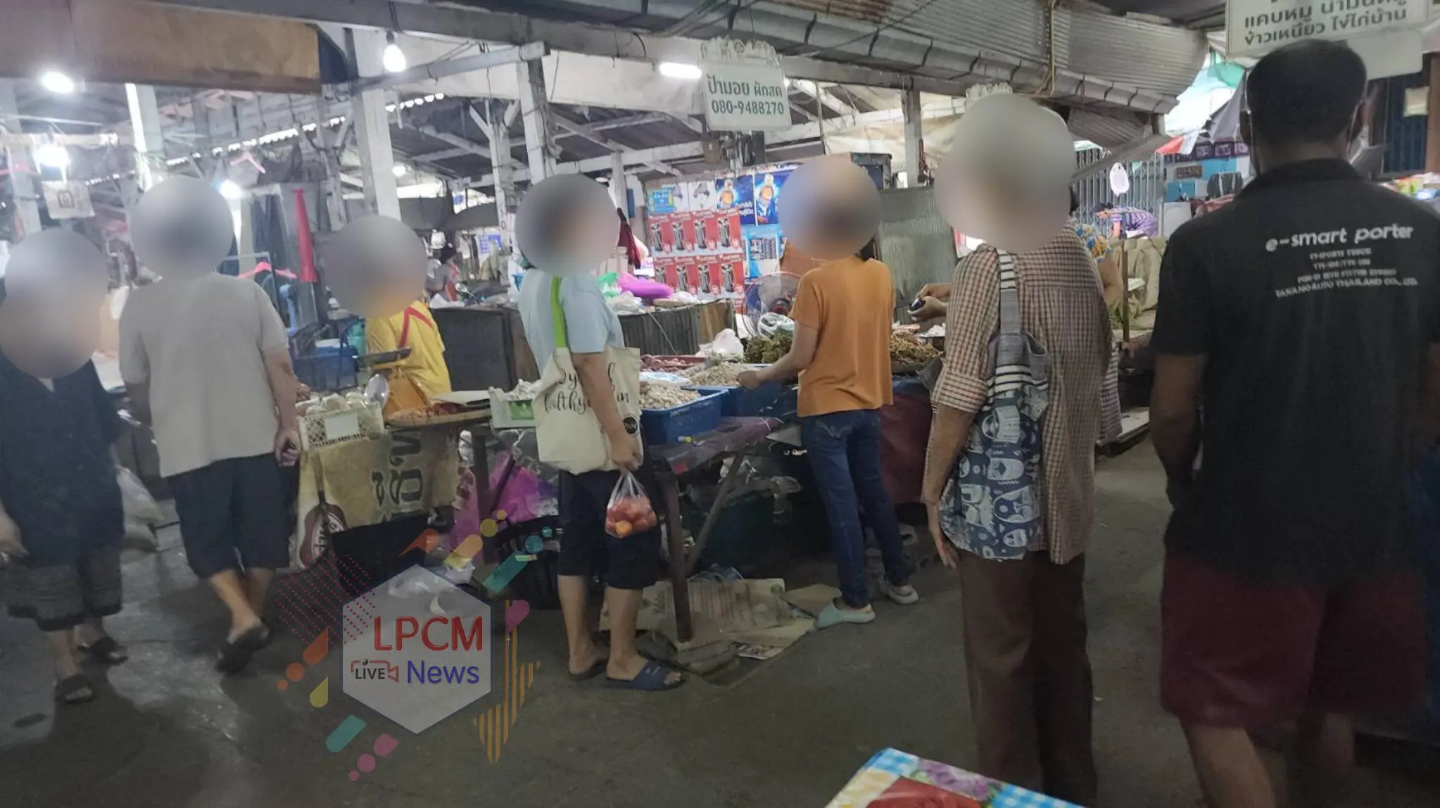 Witnesses at market where Thai woman choked on dentures