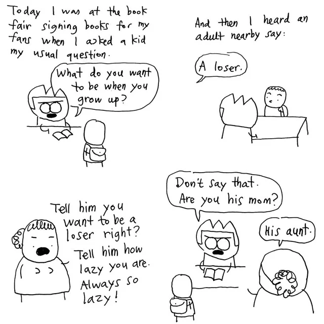 Woman calls nephew a 'loser'