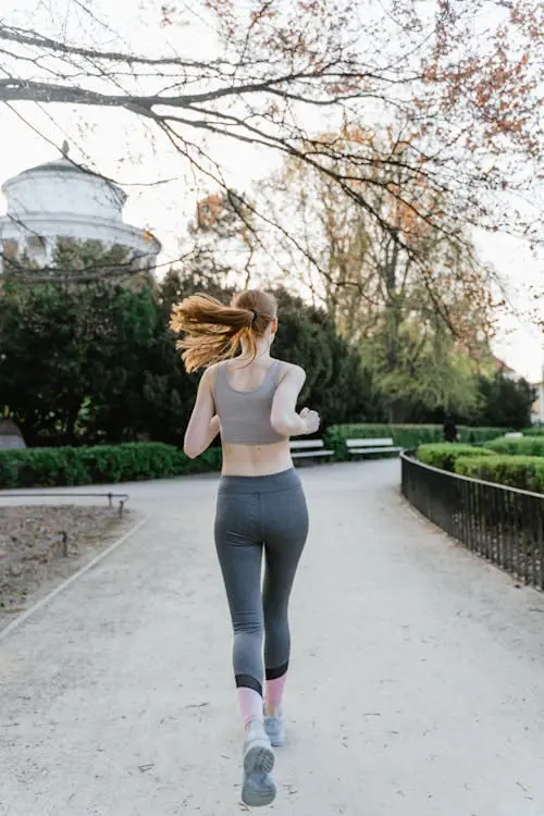 Woman jogging