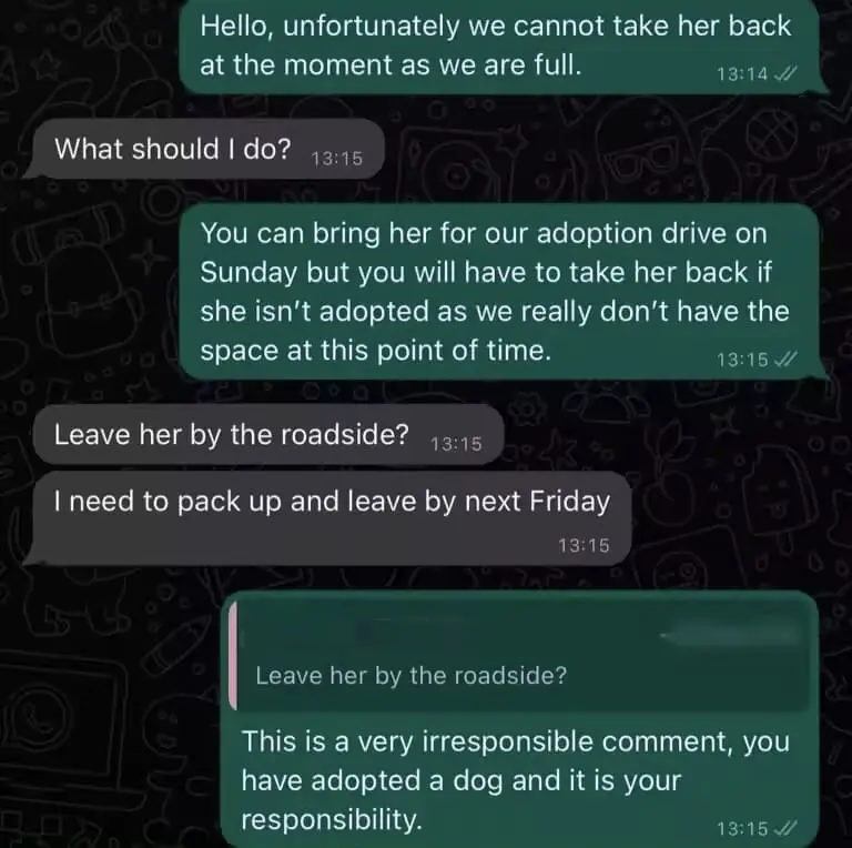 M'sian woman leaves Teh behind