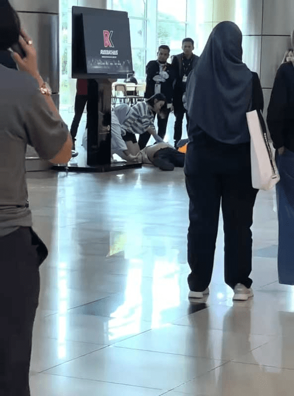 Woman saves Law's life at Kuching airport
