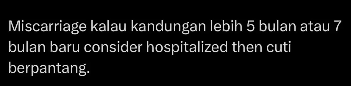 woman suffers miscarriage given 3 days leave instead of 7 comment